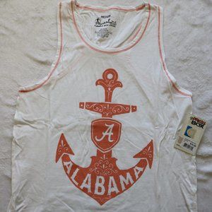 Alabama University Tank Top Racerback with Bow NEW